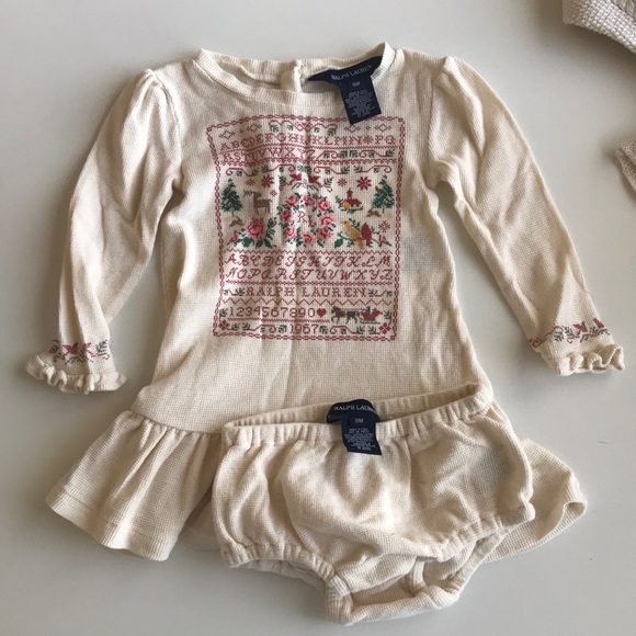 Ralph Lauren Other - Ralph Lauren baby girl holiday dress